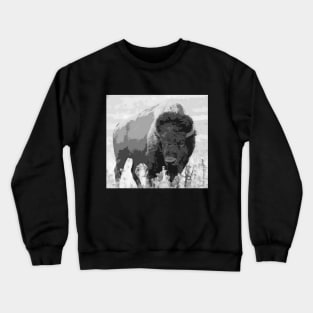 Wild Buffalo - American Bison Crewneck Sweatshirt